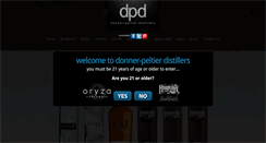 Desktop Screenshot of dpdspirits.com